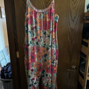 Floral Multicolor Jumpsuit